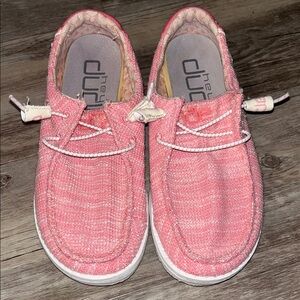 Hey Dude Kids Coral Pink Casual Slip-On Shoes